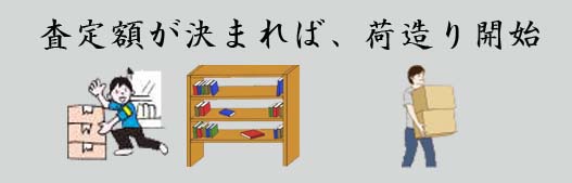 買取荷造り